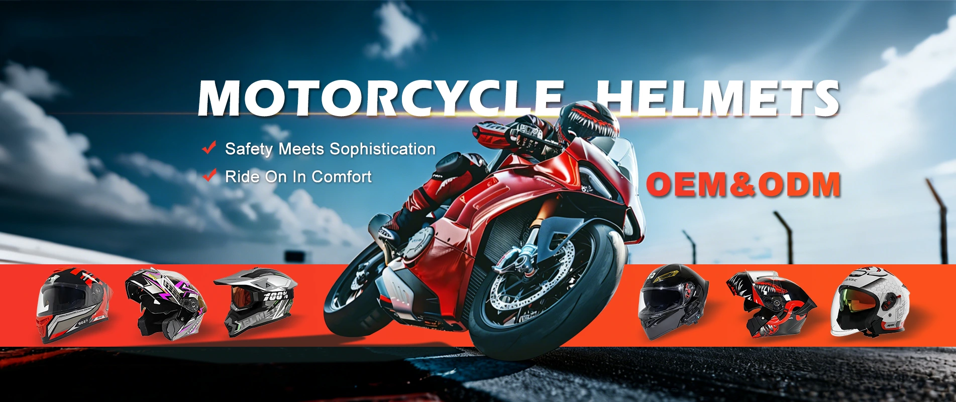 Fabricante de cascos de motocicleta de China