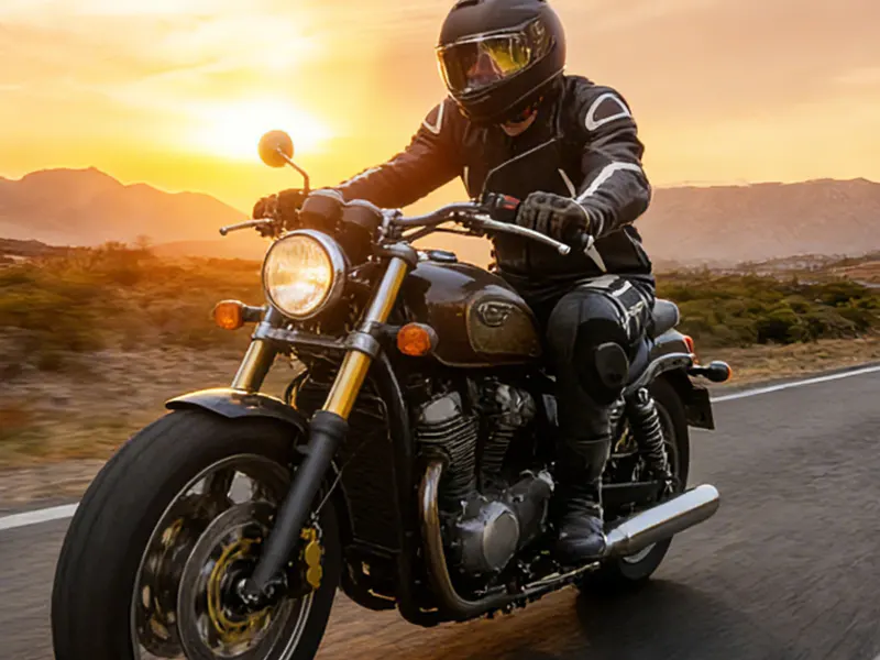 ¿Cómo se puede ajustar el campo de visión del espejo retrovisor de una motocicleta eléctrica al nivel óptimo?