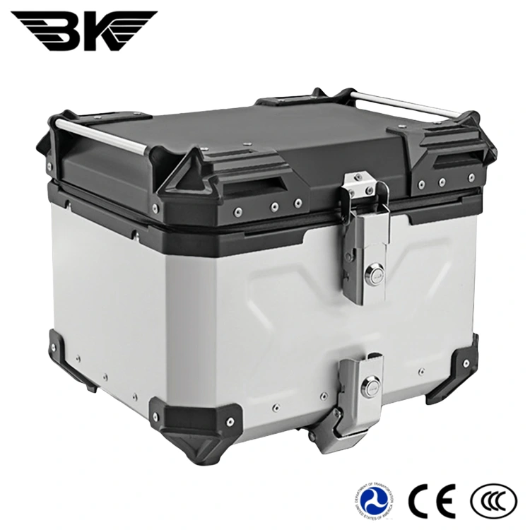 Caja superior de aluminio para motocicleta