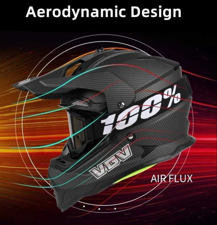 Off-road Helmets with Lens