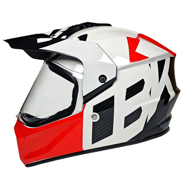 Cascos todoterreno ABS ligeros con ventilación