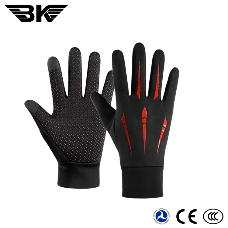 Guantes de moto con dedos completos