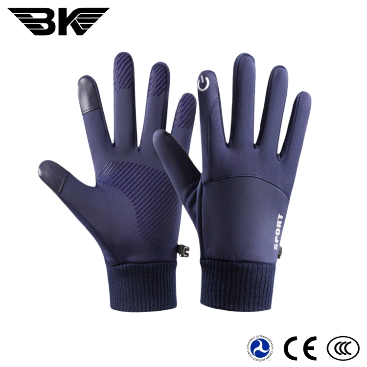 Guantes gruesos para motocicleta con dedos completos
